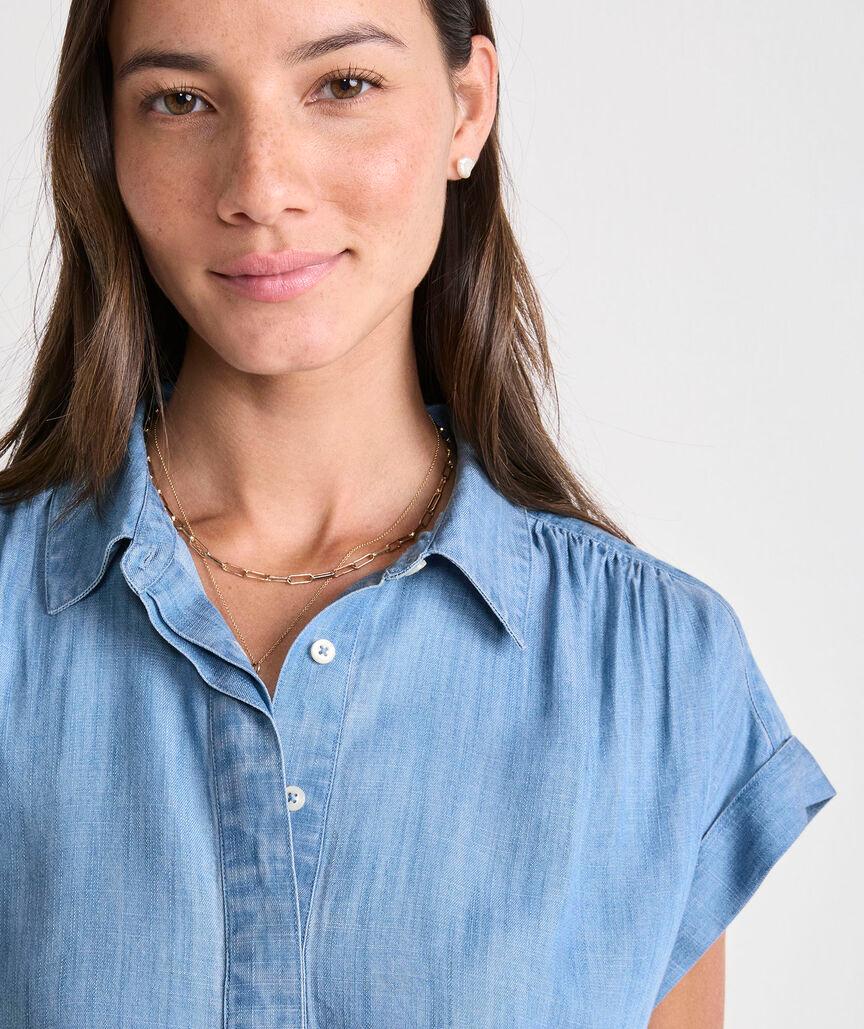 Margo Chambray Top Product Image
