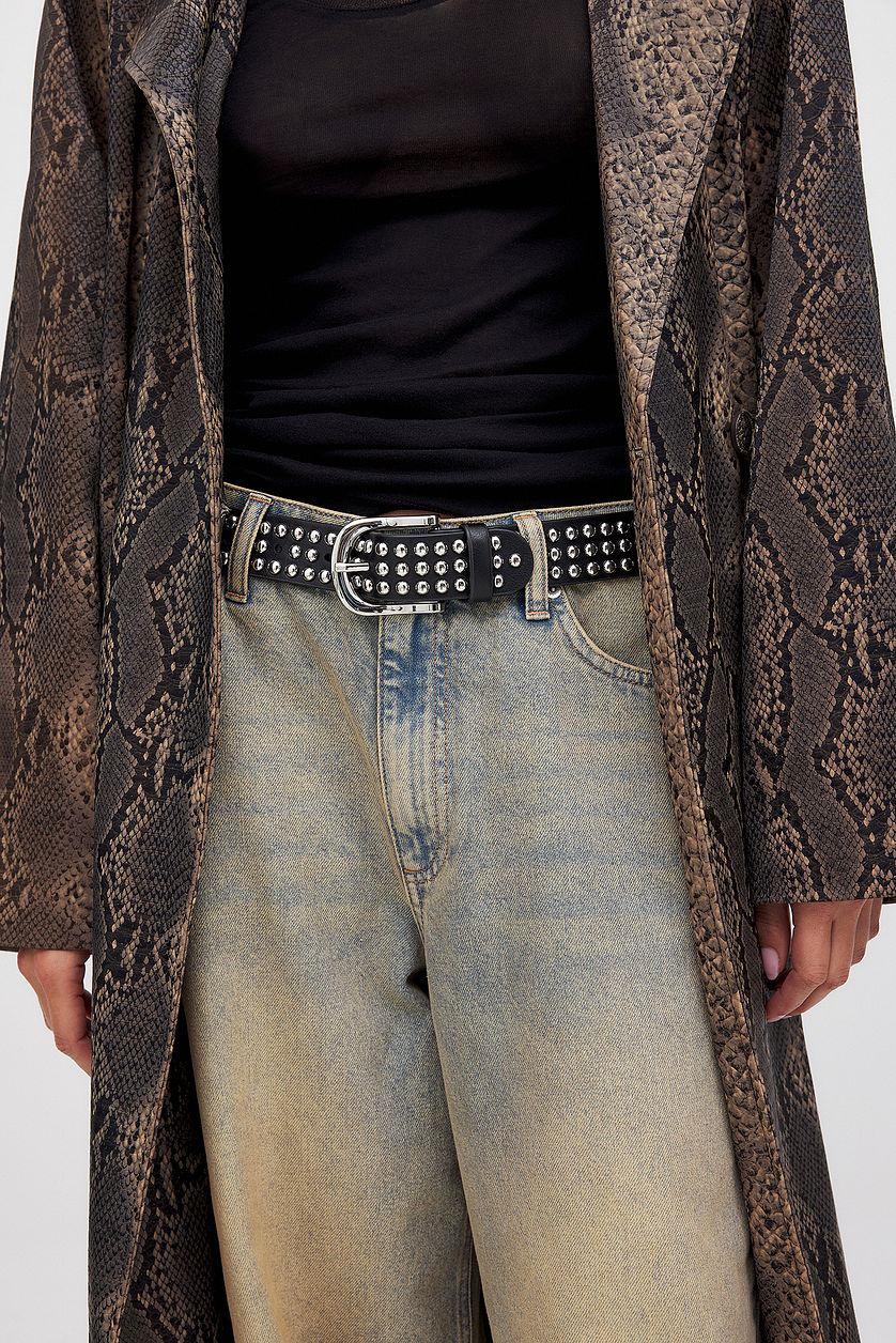 Rounded Studs Belt Product Image