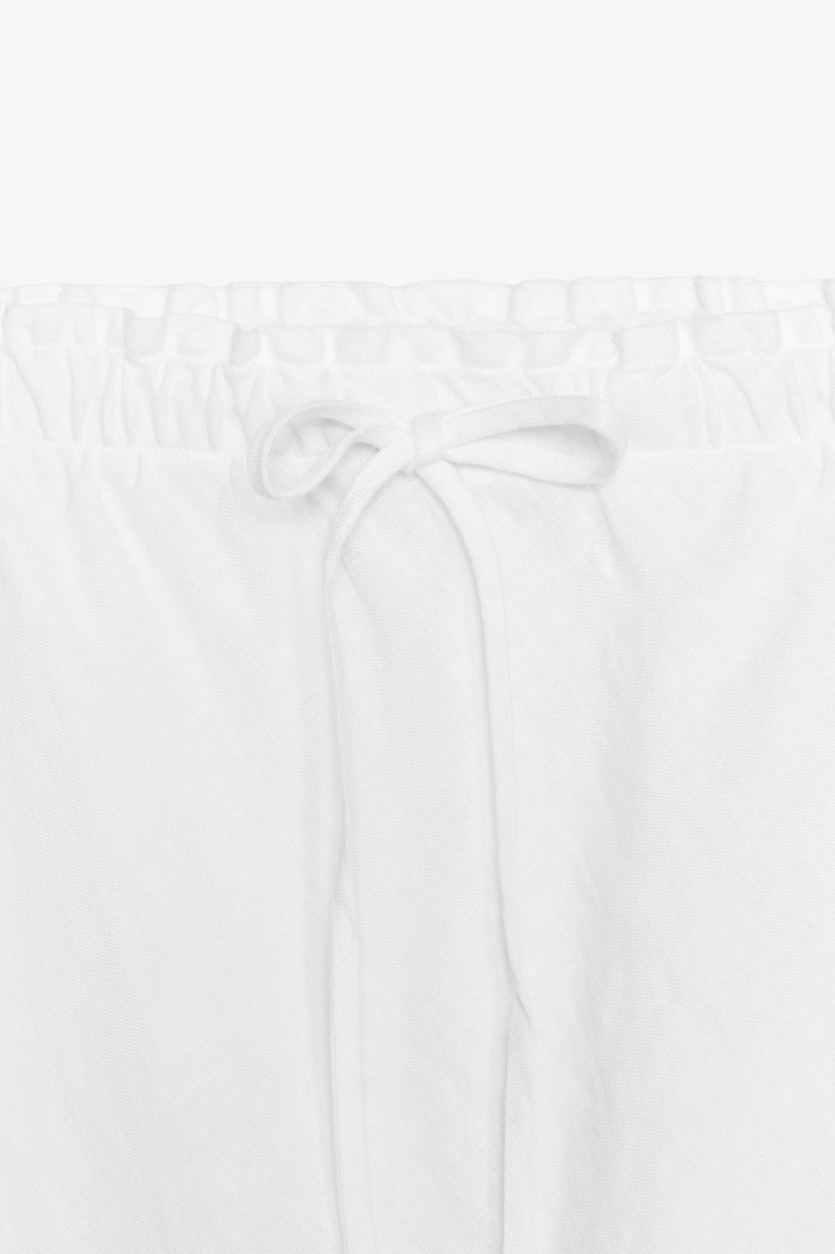 ZW COLLECTION 100% LINEN MIDI SKIRT Product Image