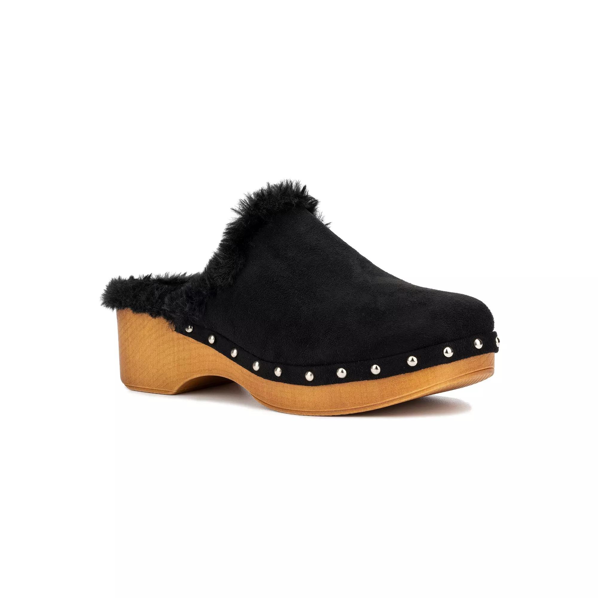 New York & Company Wynna Women's Clogs, Size: 9, Black Product Image