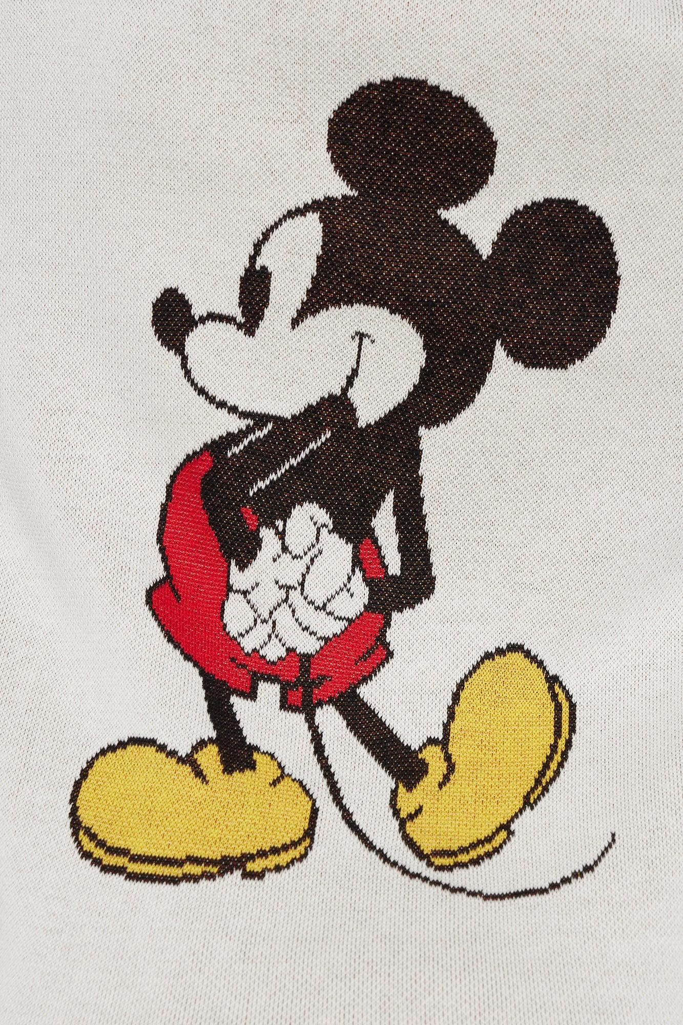 Happy Mickey Mouse Sweater - White/combo Female Product Image