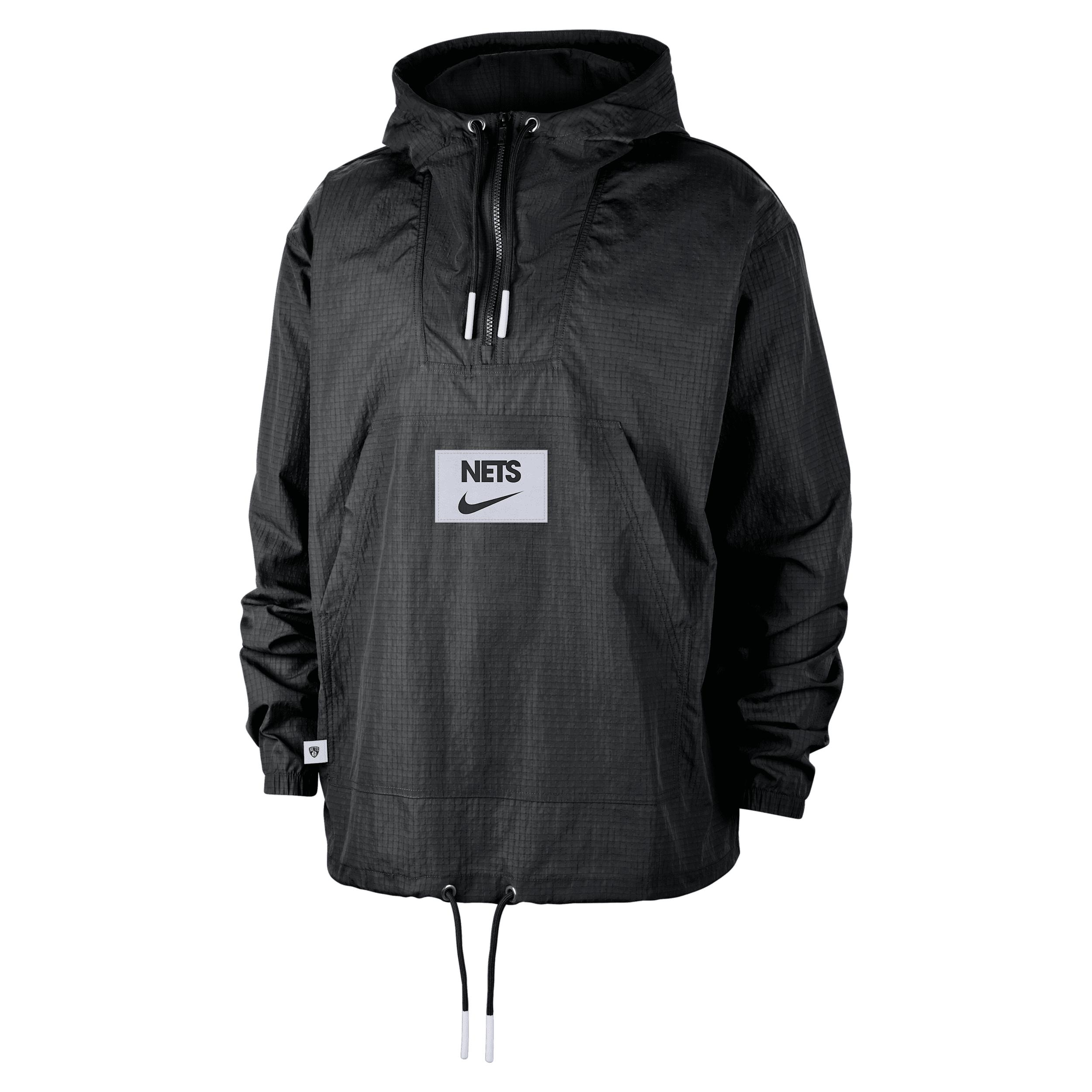 Brooklyn Nets Club Courtside Nike Men's NBA Anorak Product Image