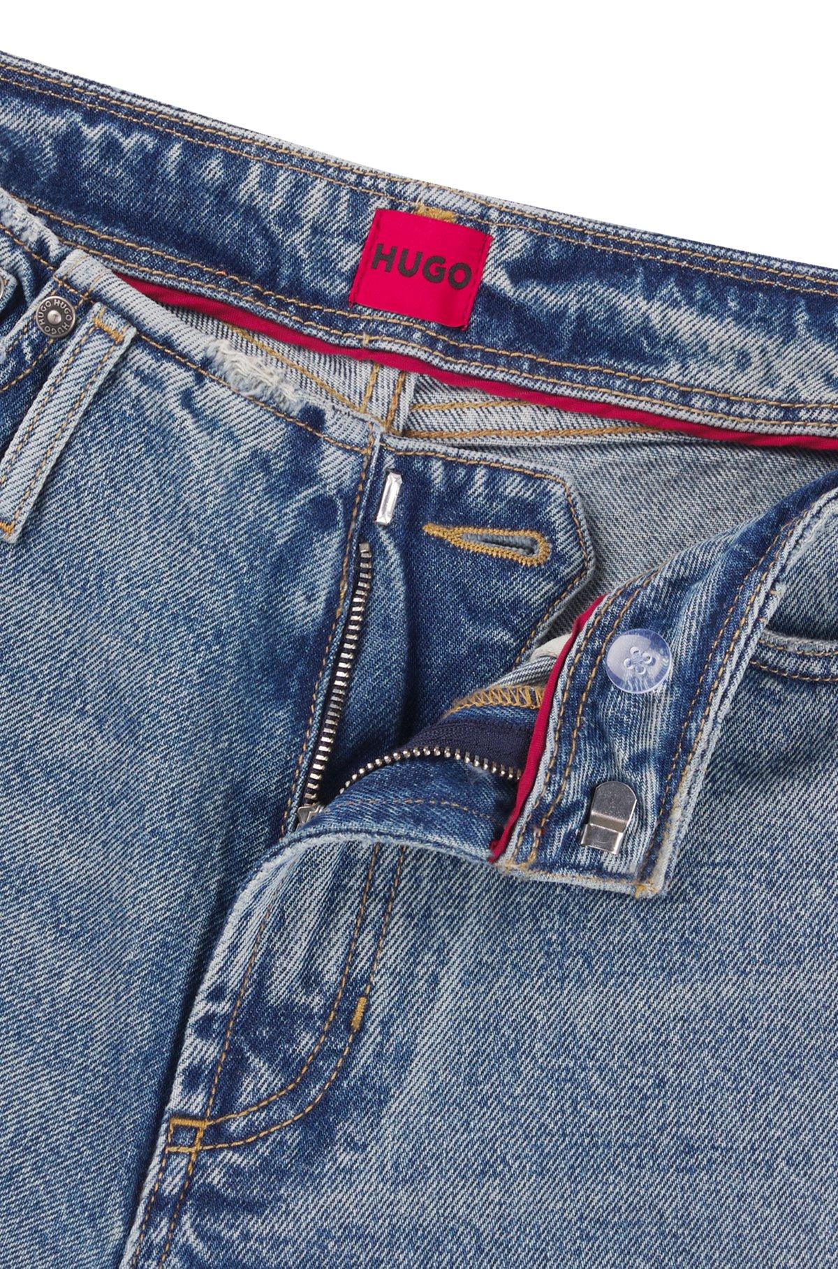 Relaxed-fit jeans with cropped length Product Image