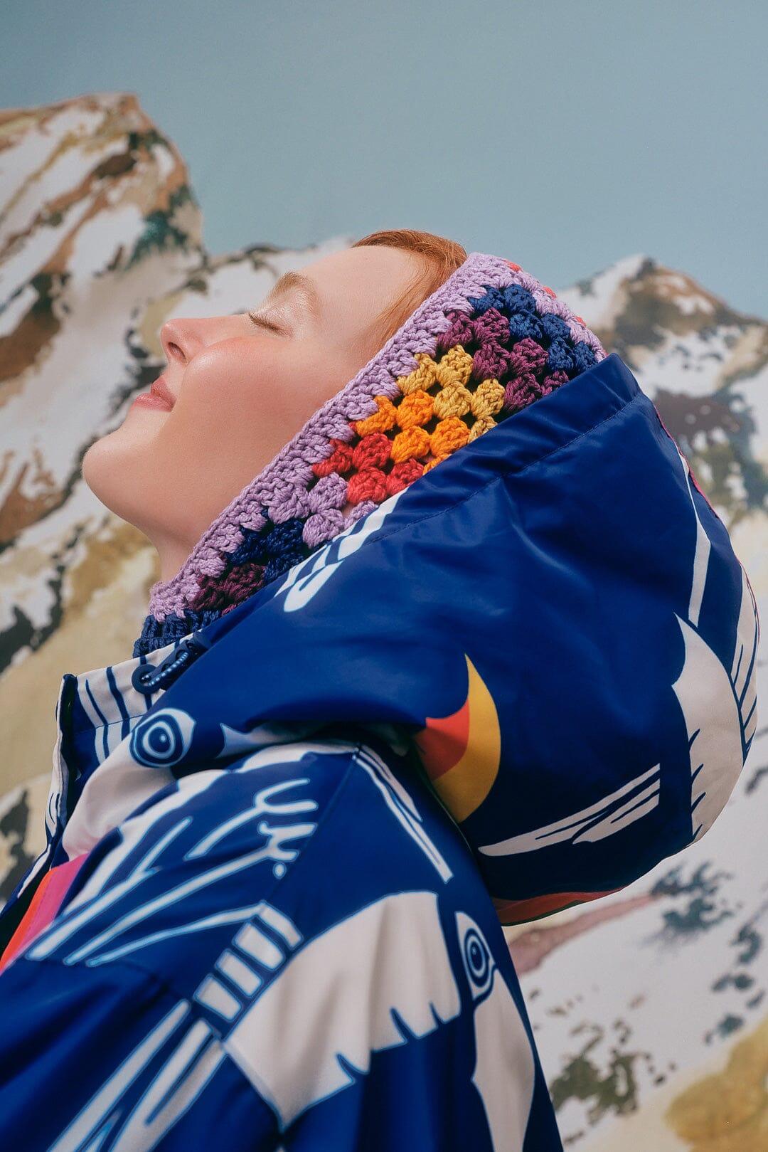 Blue Toucans Ski Jacket Product Image