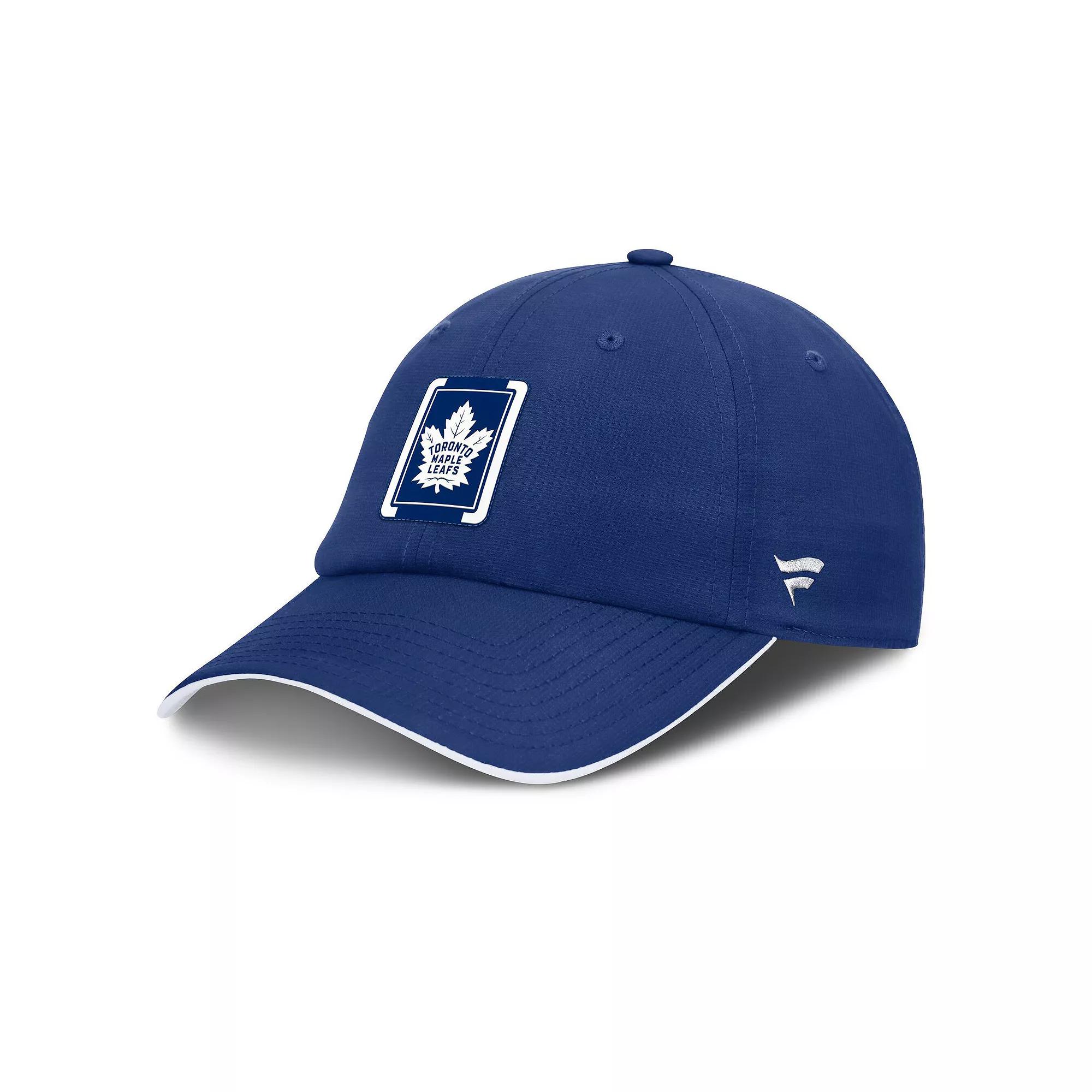 Men's Fanatics Blue/White Toronto Maple Leafs Authentic Pro Ripstop Adjustable Hat, Mpl Blue Product Image
