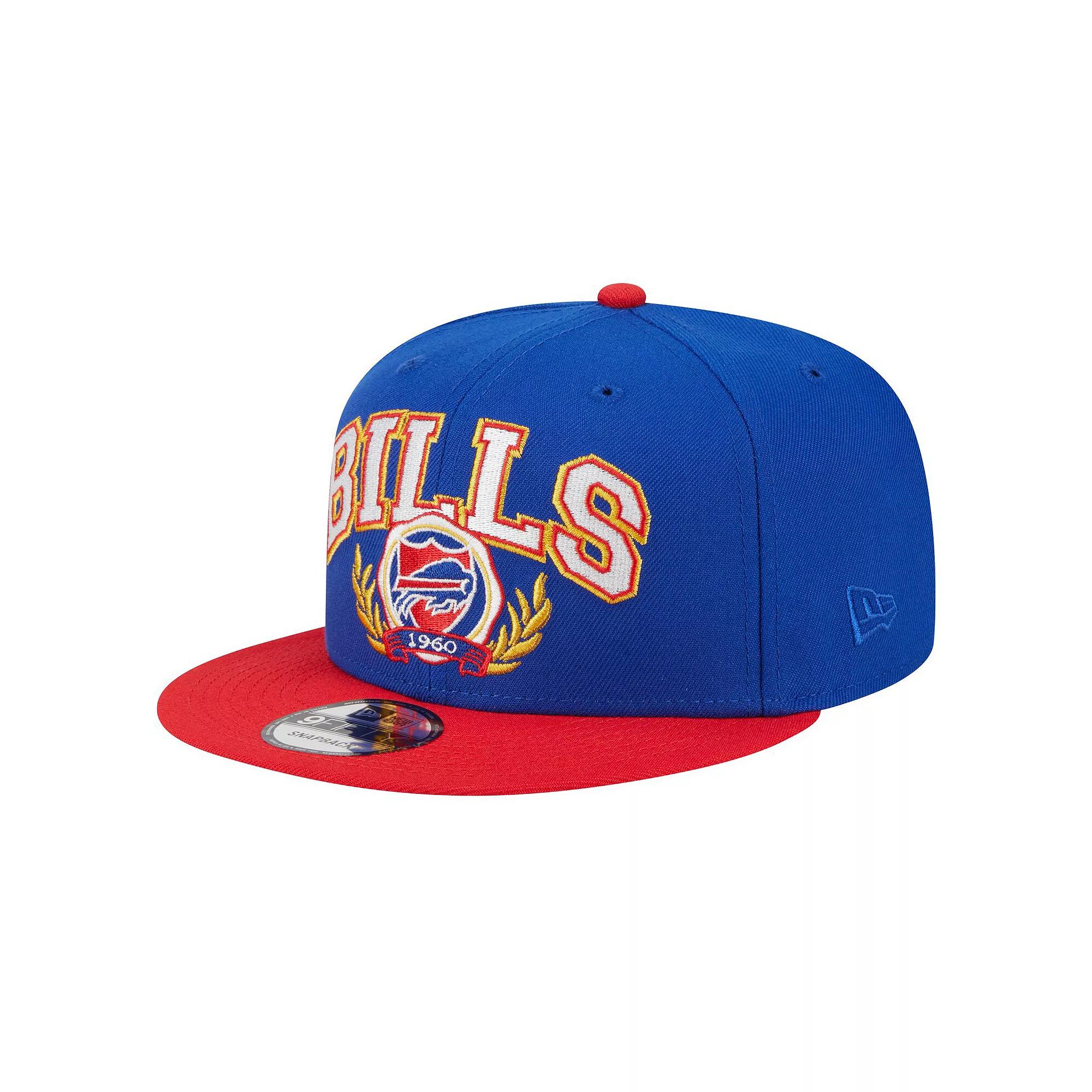 Men's New Era Royal/Red Buffalo Bills Team Establish 9FIFTY Snapback Hat, Blue Product Image