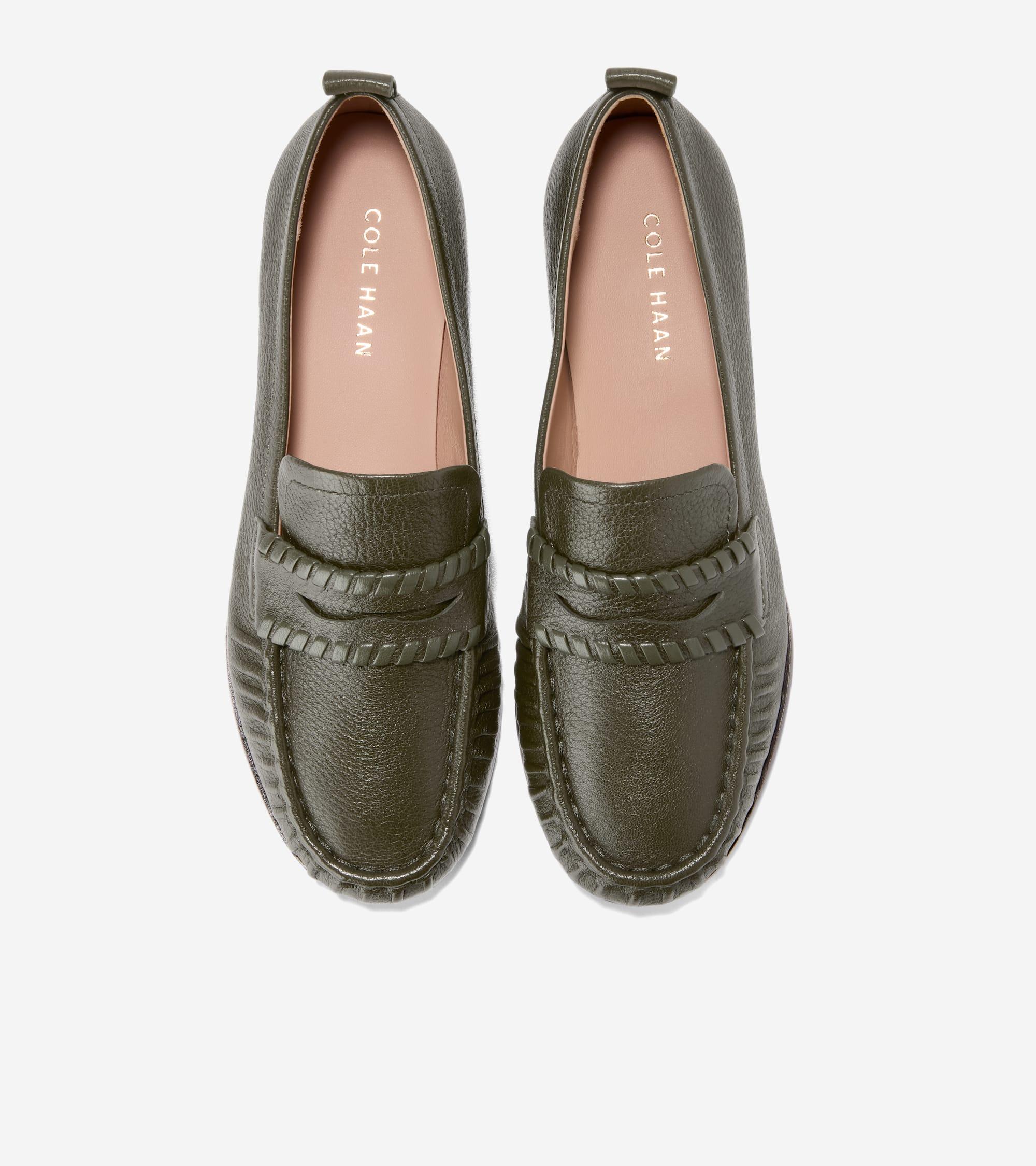 Women's Danby Travel Loafers in Dark Green | Cole Haan Product Image