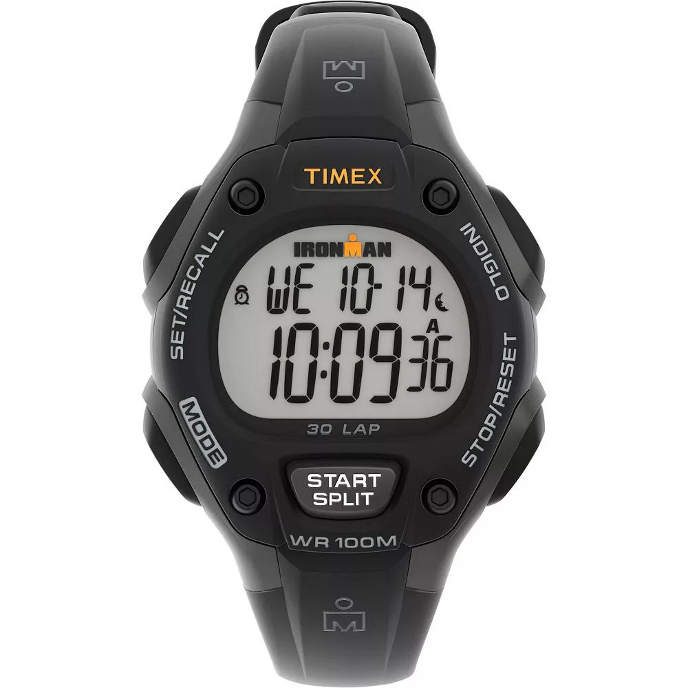 Women's Timex Ironman Classic 30 Lap Digital Watch - Black T5E961JT Product Image