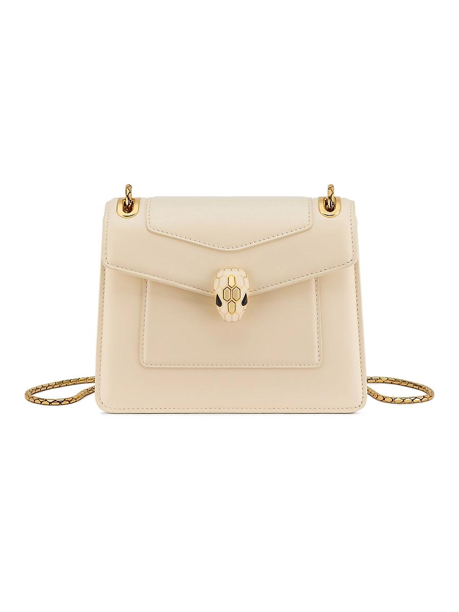 Womens Serpenti Forever Leather Chain Shoulder Bag Product Image