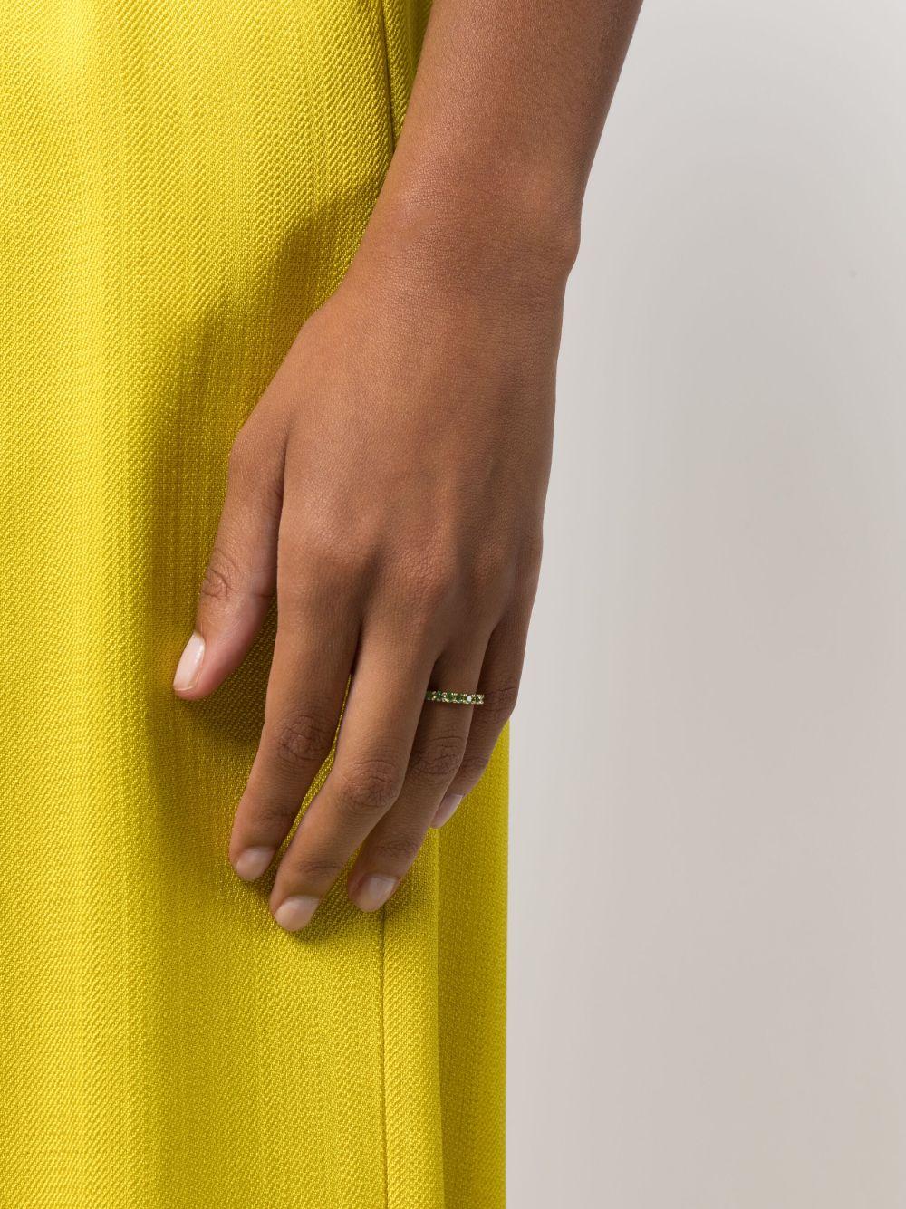 Matrix crystal-embellished ring Product Image