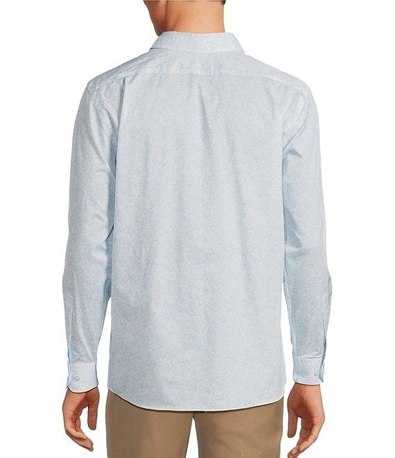 Hart Schaffner Marx The Mr. Classic Collection Long Sleeve Text Floral Coatfront Shirt Product Image