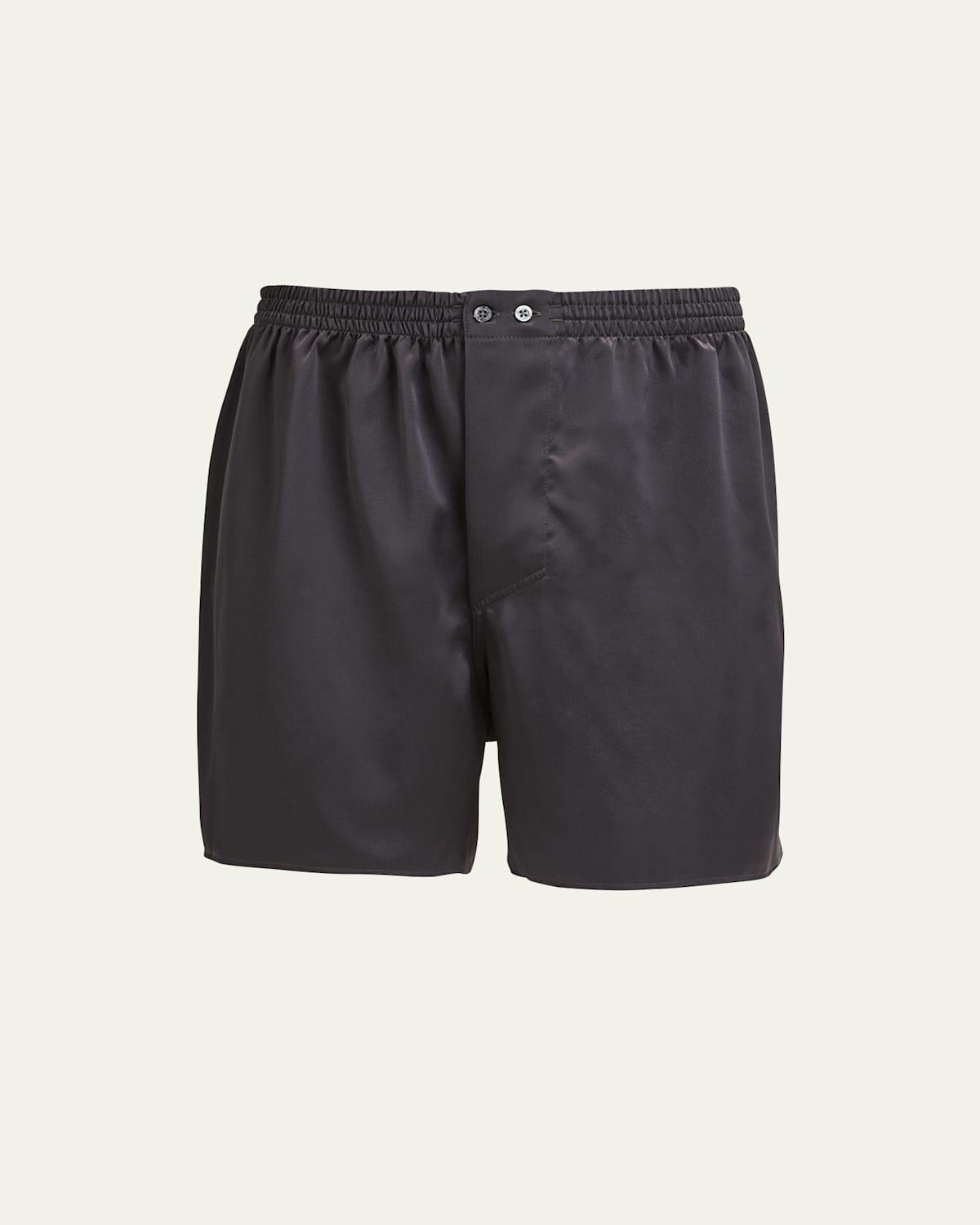 Mens Silk Boxer Shorts Product Image