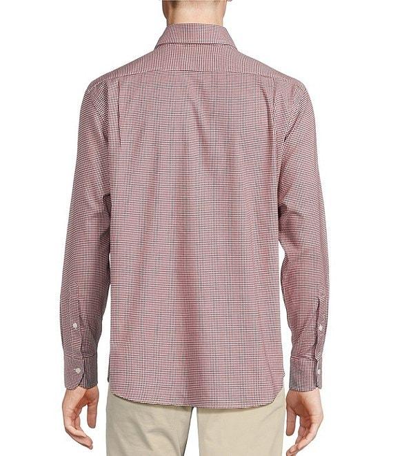 Cremieux Blue Label Long Sleeve Button Down Check Oxford Woven Shirt Product Image