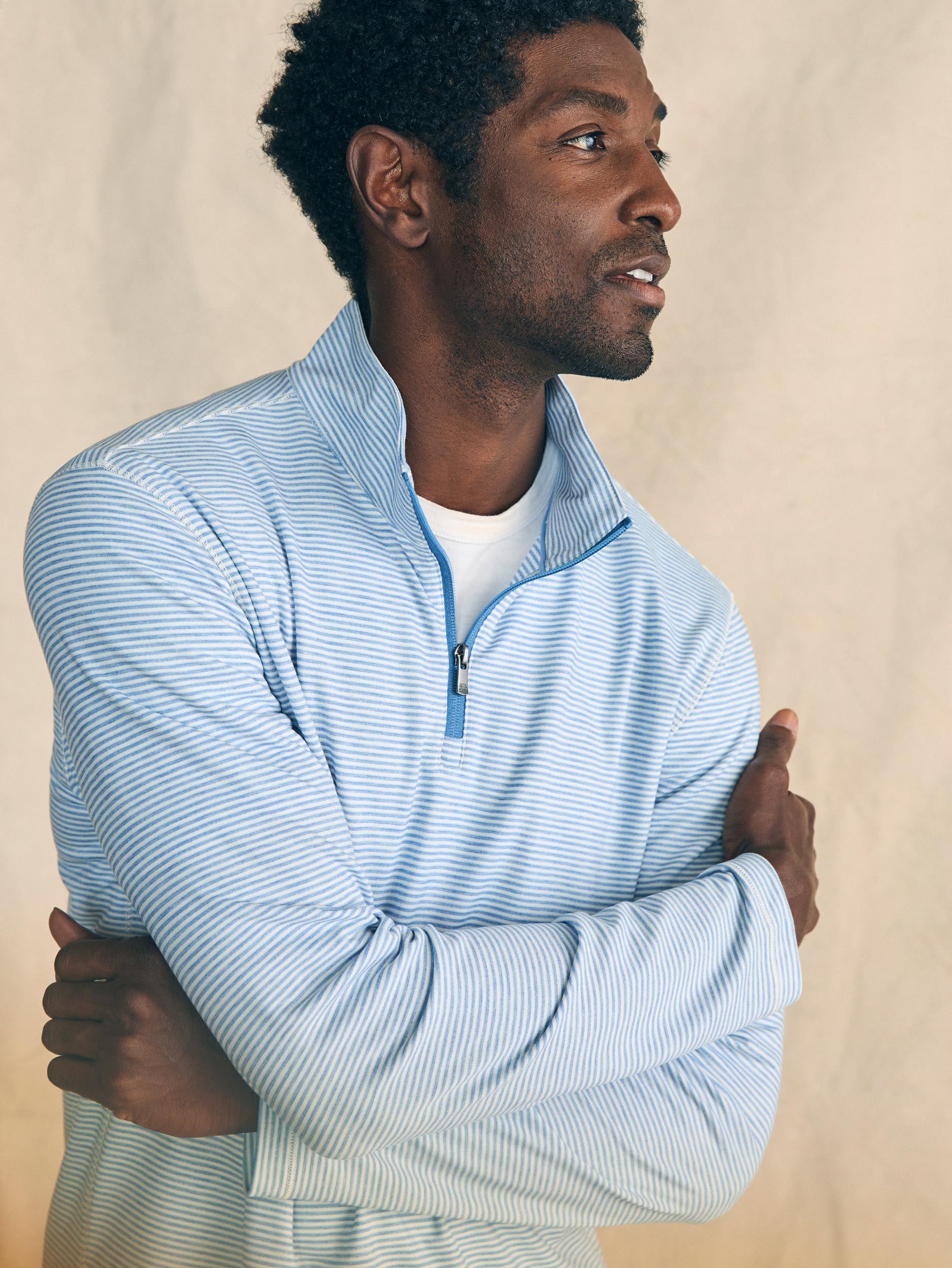 Movement™ Quarter Zip - Madaket Stripe Male Product Image