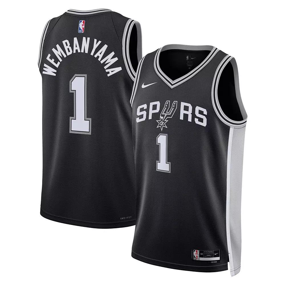 San Antonio Spurs Icon Edition Nike Mens Dri-FIT NBA Swingman Jersey | DN2022-015 Product Image