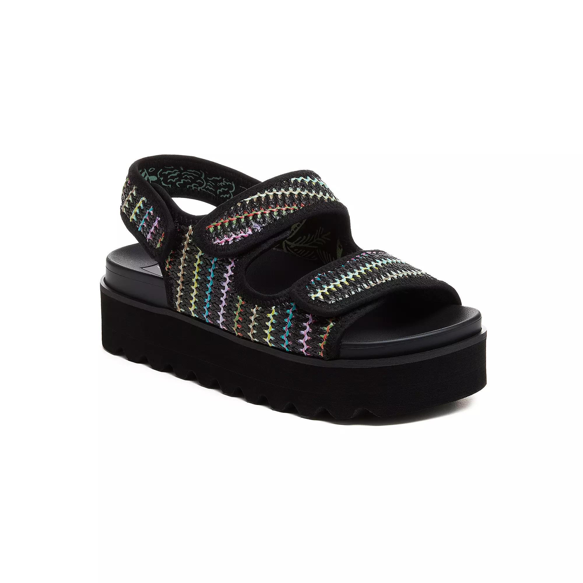 Rocket Dog Balmy Women's Platform Sandals, Size: 8, Black Team Product Image