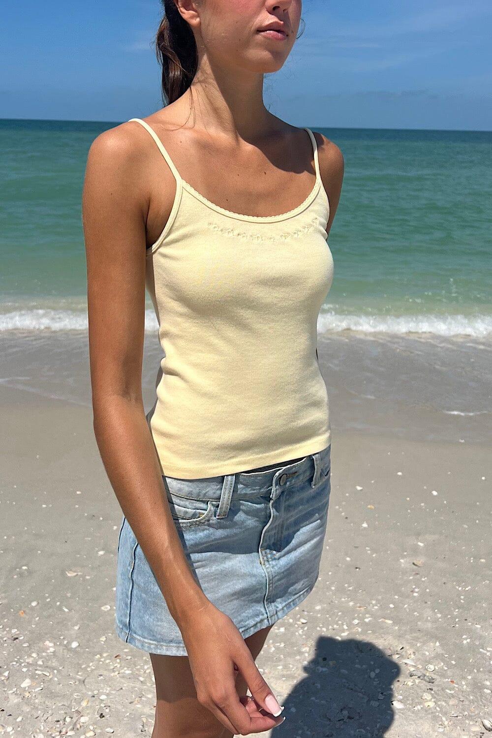 Skylar Flowers Scalloped Tank Product Image