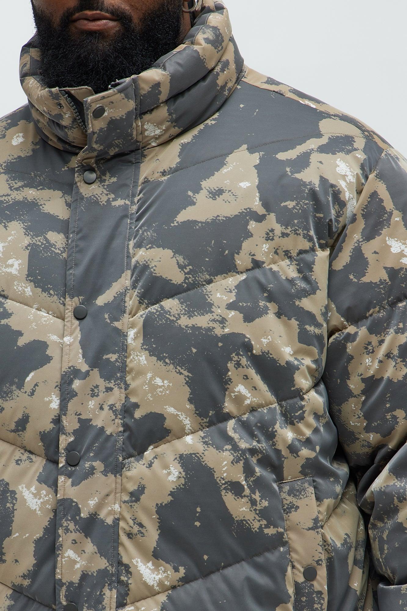 Atherton Camo Puffer - Camouflage Male Product Image