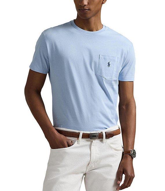 Polo Ralph Lauren Classic Fit Jersey Short Sleeve Pocket T-Shirt Product Image