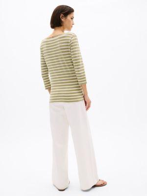 Stripe Boatneck T-Shirt Product Image