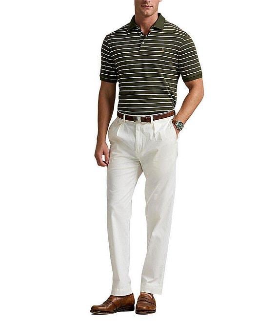 Polo Ralph Lauren Classic Fit Striped Short Sleeve Cotton Polo Shirt Product Image