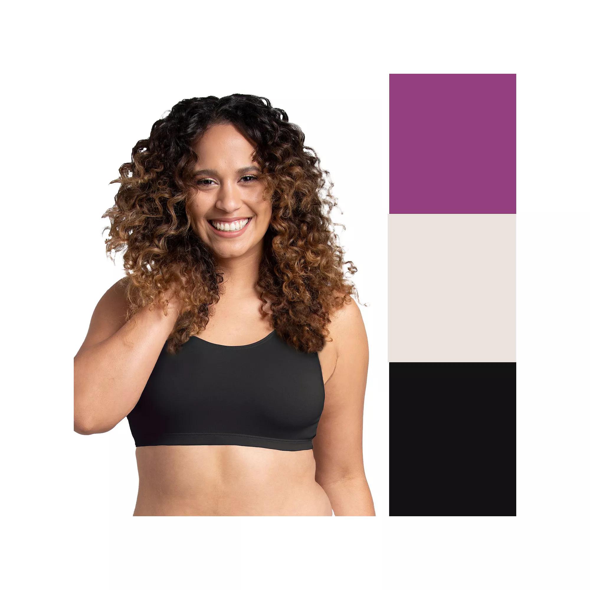 Women's Fruit of the Loom® 360 Stretch Bra 3-pack 3DSCSSB,  Product Image