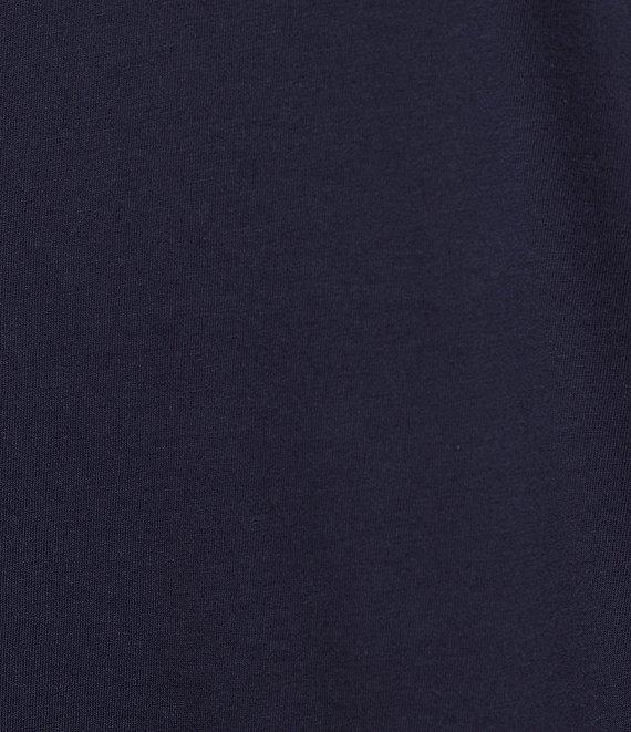 Eileen Fisher Organic Cotton Jersey Knit Round Neck Long Sleeve Top Product Image