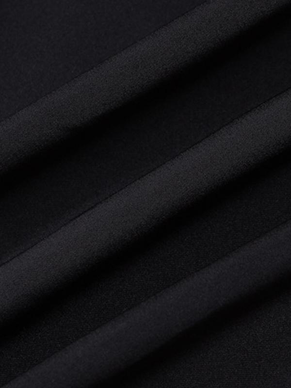 Splice Lace Mesh Hem Maxi Dress Product Image