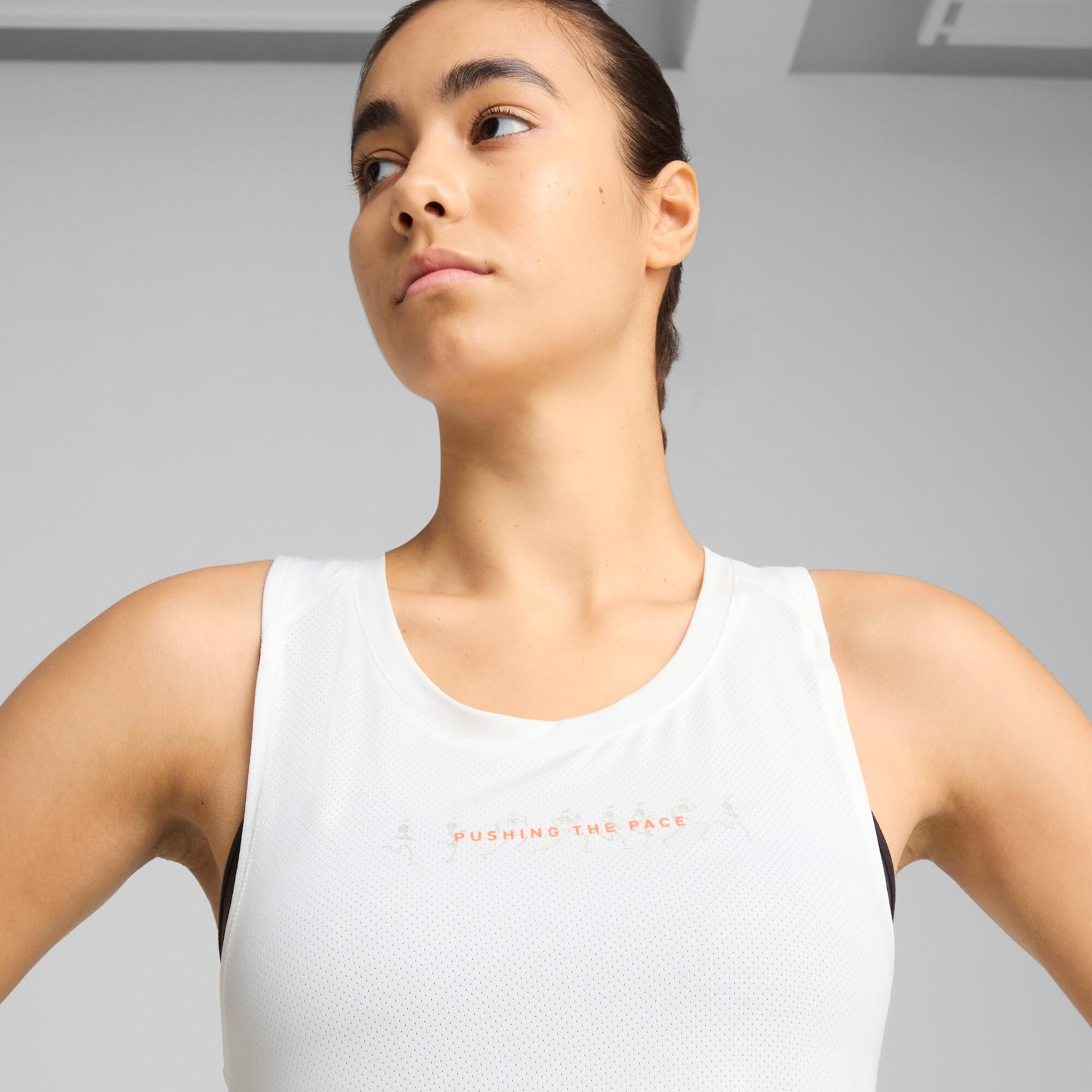PUMA RUN GRAPHIC Women's Mesh Singlet Product Image