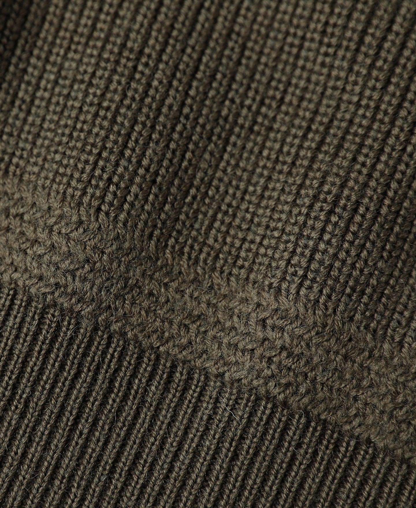 US Army High Neck Wool Sweater - Olive Product Image