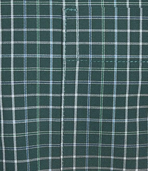 Gold Label Roundtree & Yorke Non-Iron Long Sleeve Windowpane Sport Shirt Product Image