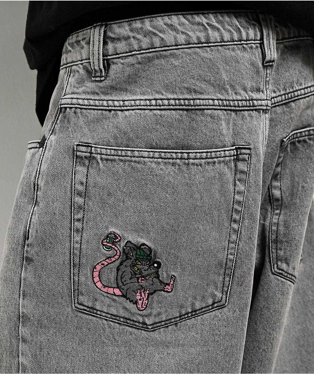 Ninth Hall Ambush Dragon Raw Indigo Denim Loose Fit Jeans Product Image