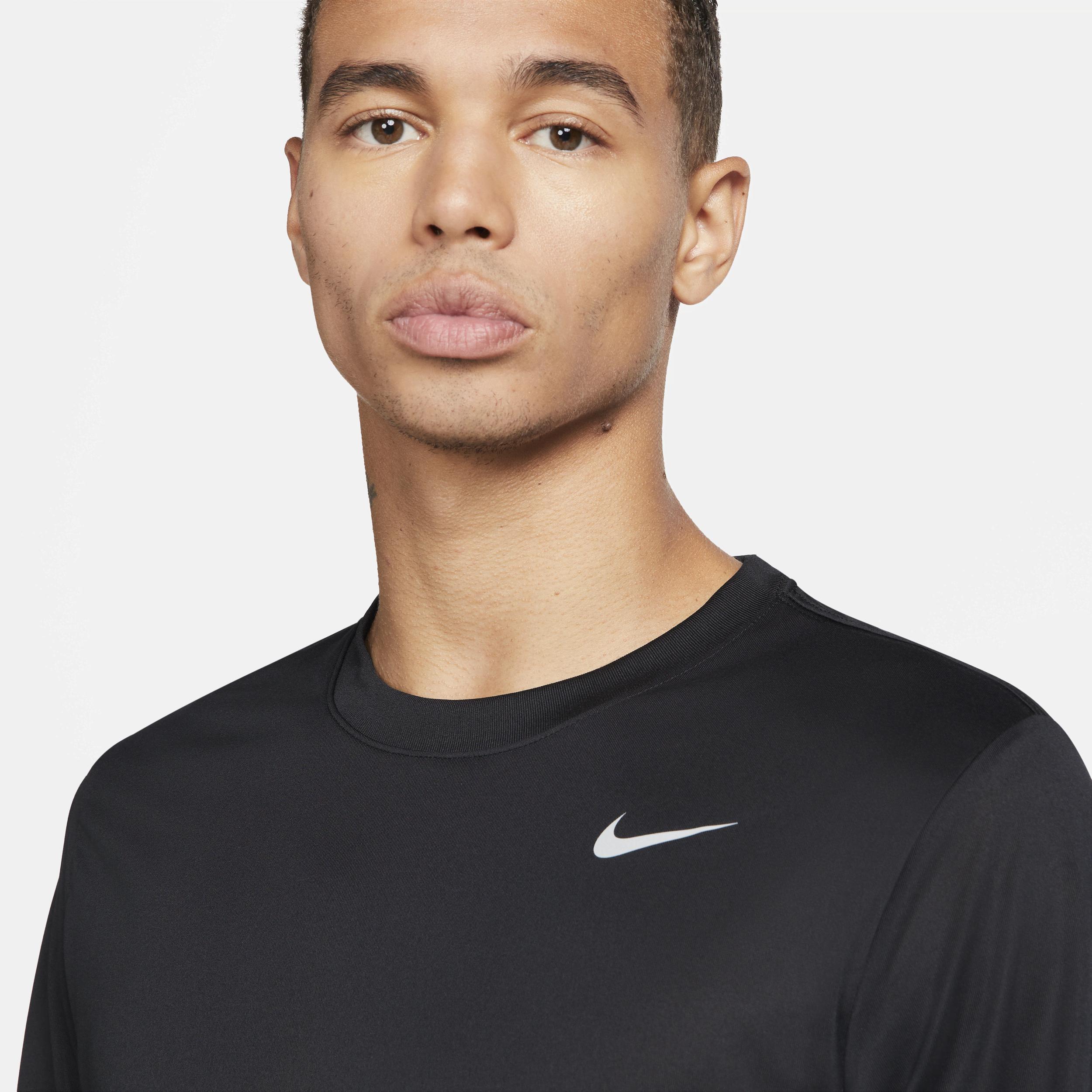 Nike Mens Dri-FIT Legend Long-Sleeve Fitness Top | DX0993-010 Product Image