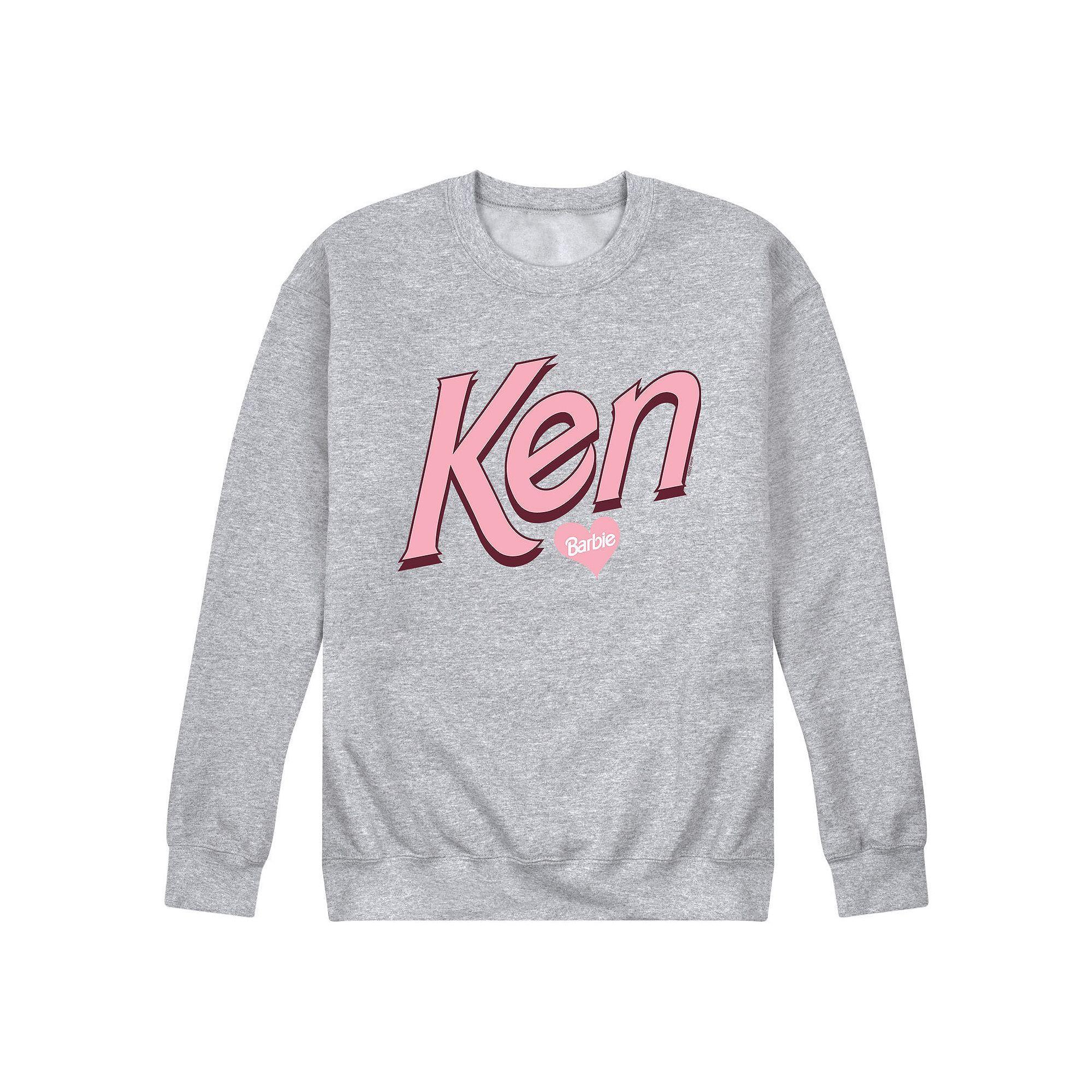 Men's Barbie Valentines Ken Love Fleece Sweatshirt,  Product Image