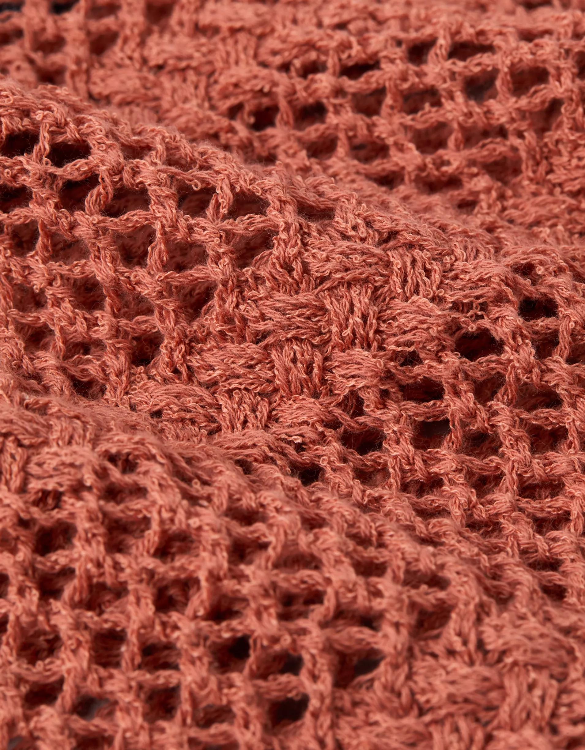 AE Off The Shoulder Crochet Sweater Product Image