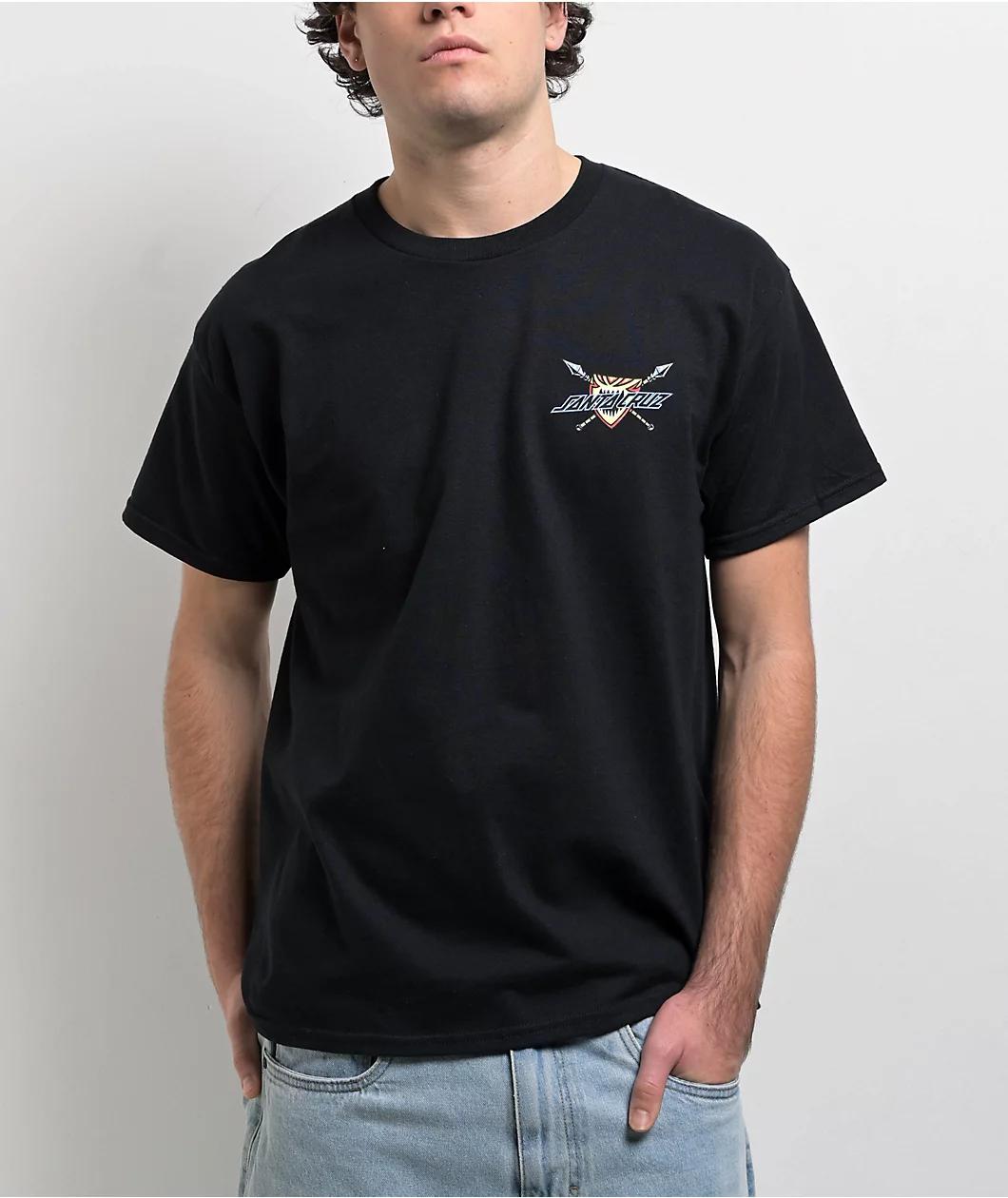 Santa Cruz Salba Screaming Witch Doctor Black T-Shirt  Product Image