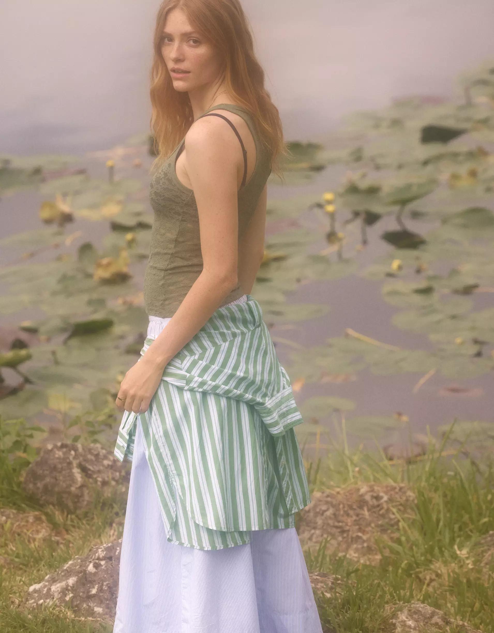 Aerie Good Day Button Down Shirt Women's Product Image