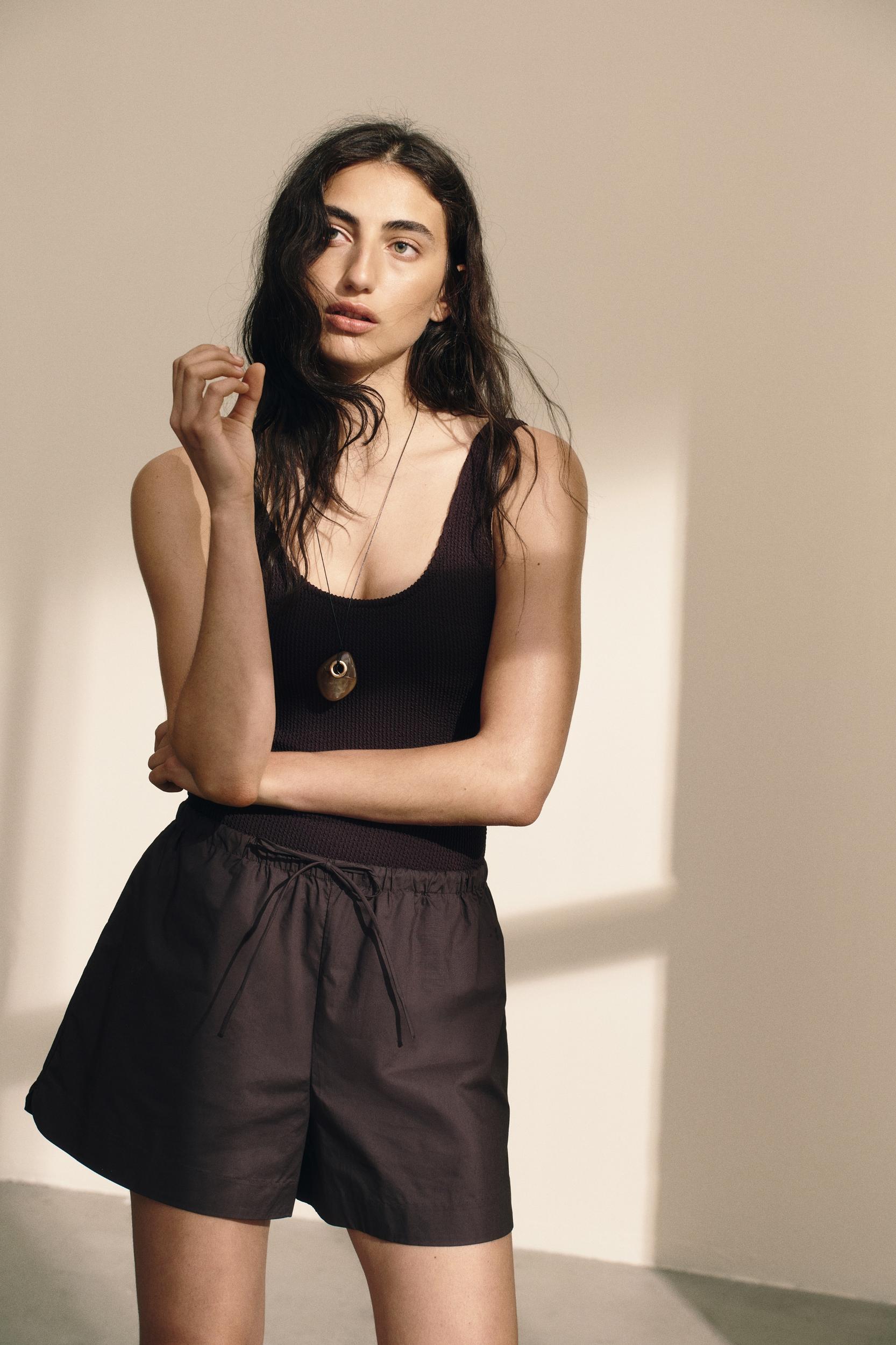 Cotton Shorts with Drawstring Product Image