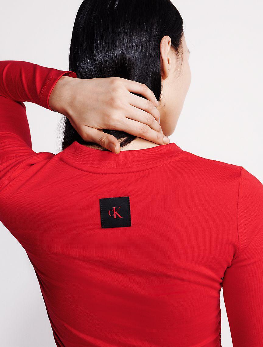 Ruched Slim T-Shirt Product Image