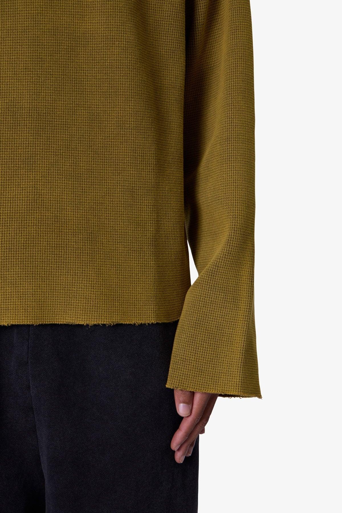 Washed Thermal L/S Tee - Washed Olive Product Image