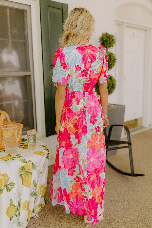 Paradise Garden Floral Maxi Dress Product Image