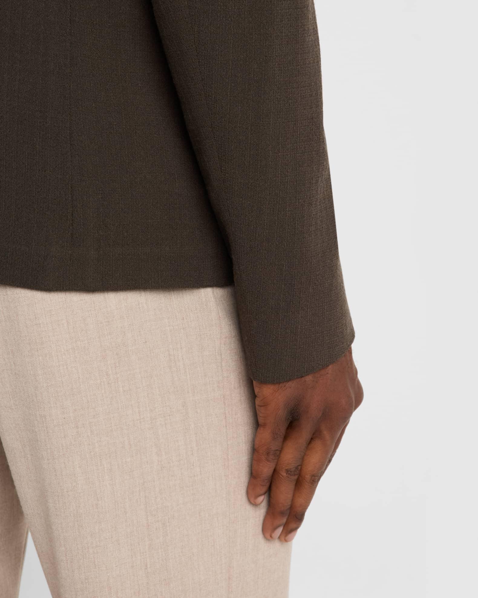 Men's Crepe Wool Single-Breasted Sport Coat Product Image