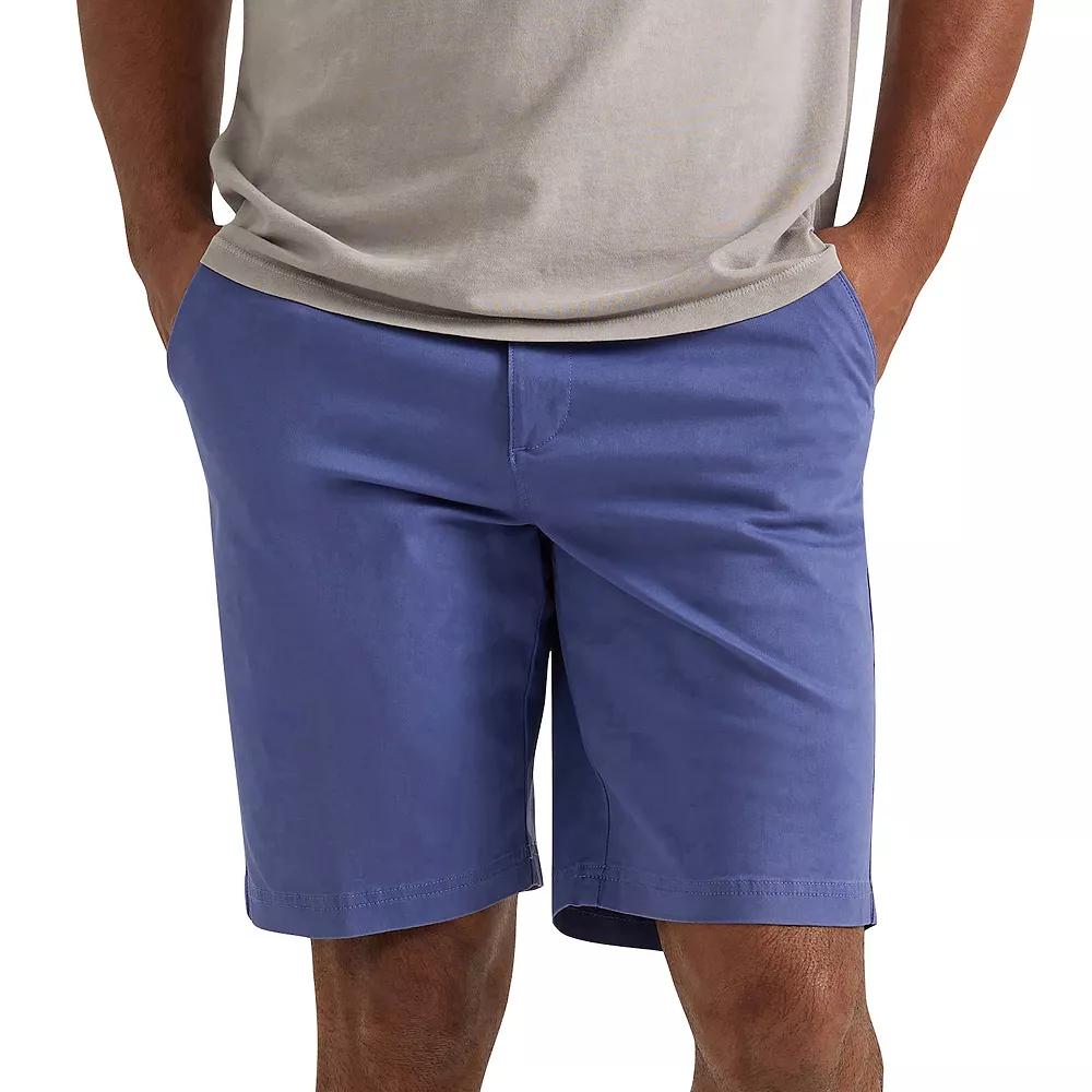 Men's Lee® 10" Extreme Motion Flat Front Shorts, Size: 29, Surf Blue Product Image