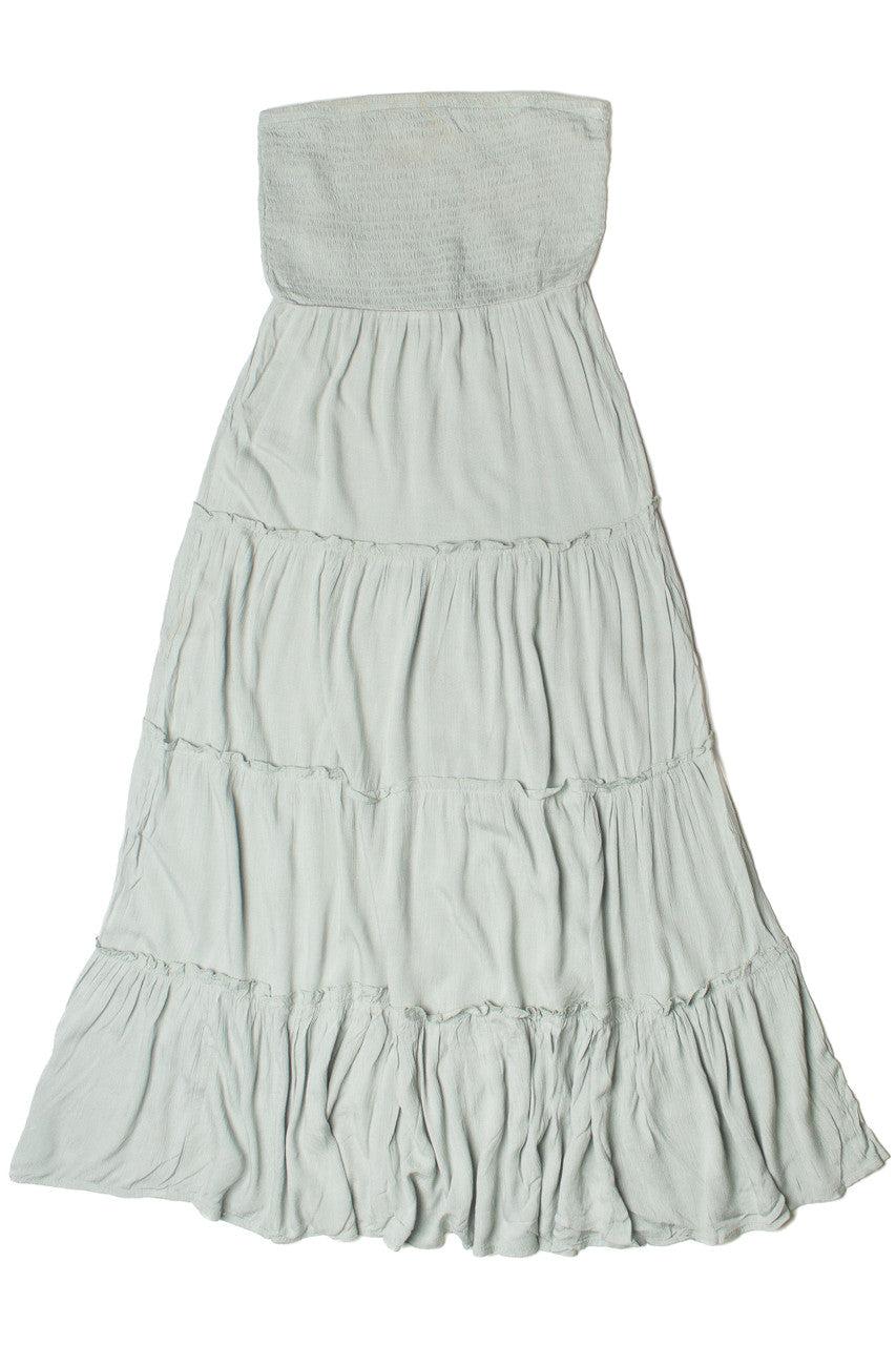 Tube Top Smocked Maxi Dress Product Image