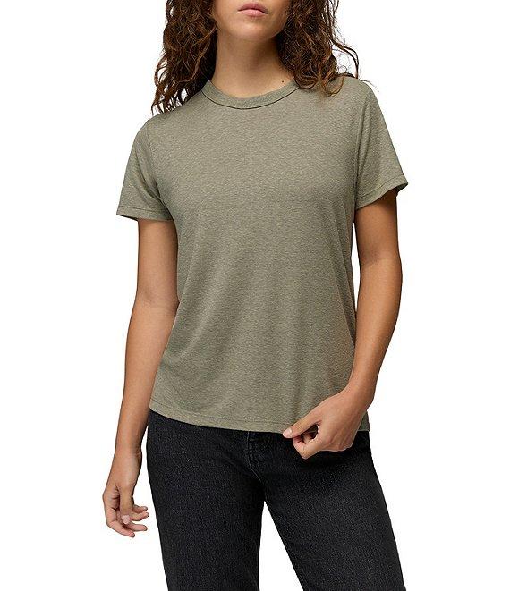 prAna Cozy Up Jersey Knit Crew Neck Short Sleeve Tee Product Image