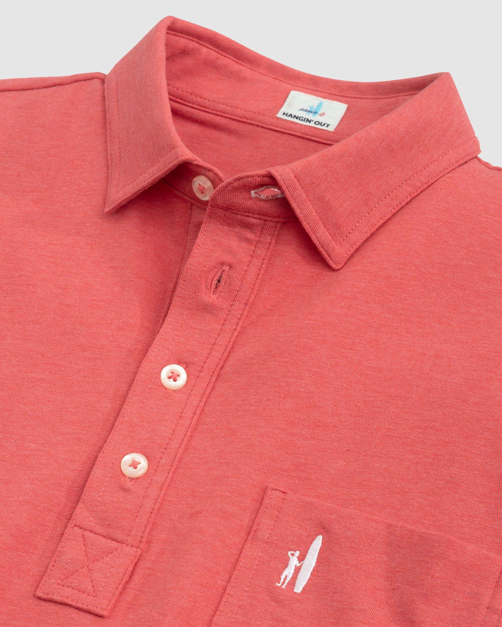 GS- TEST -  Heathered Original Polo Product Image