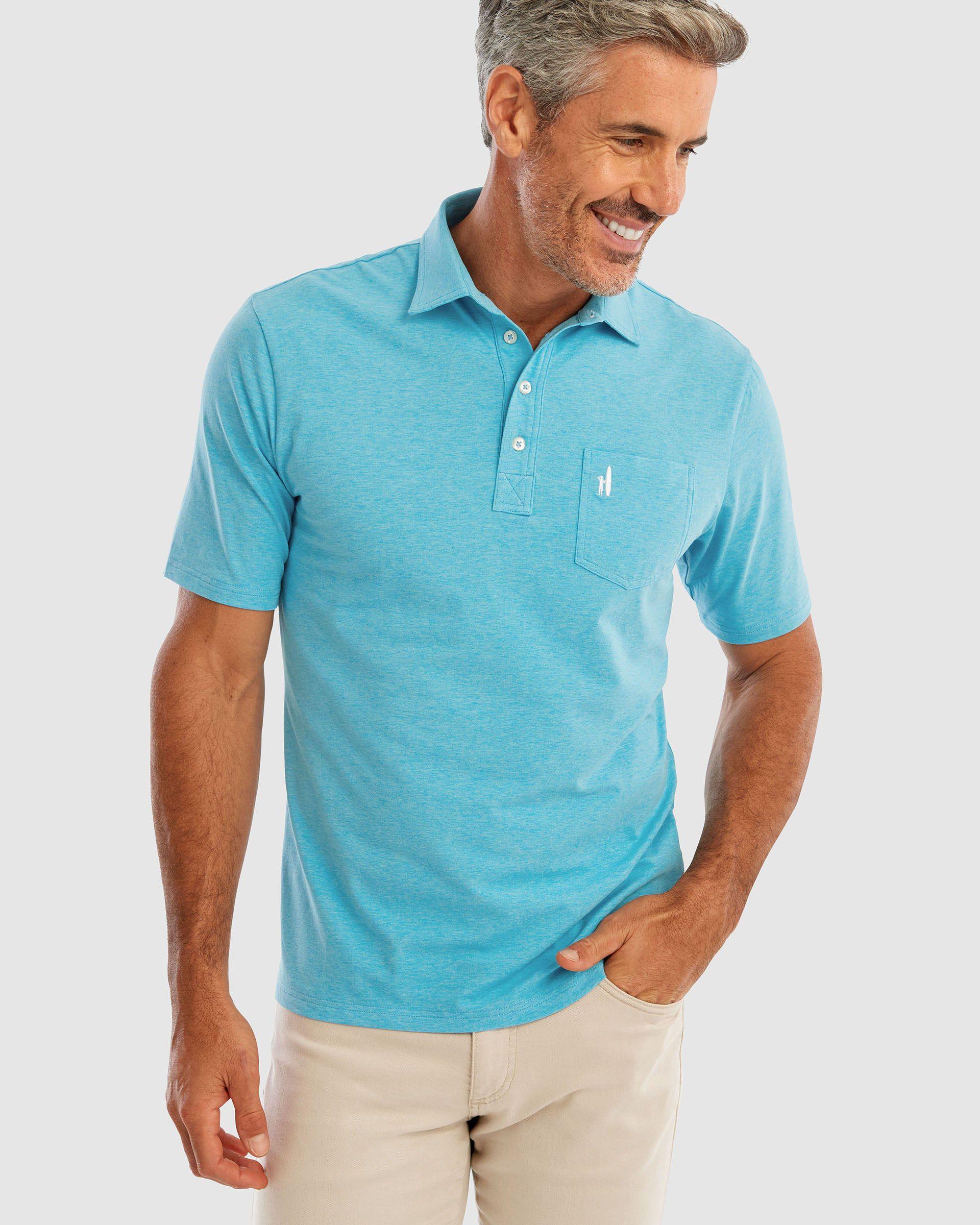 GS- TEST -  Heathered Original Polo Product Image