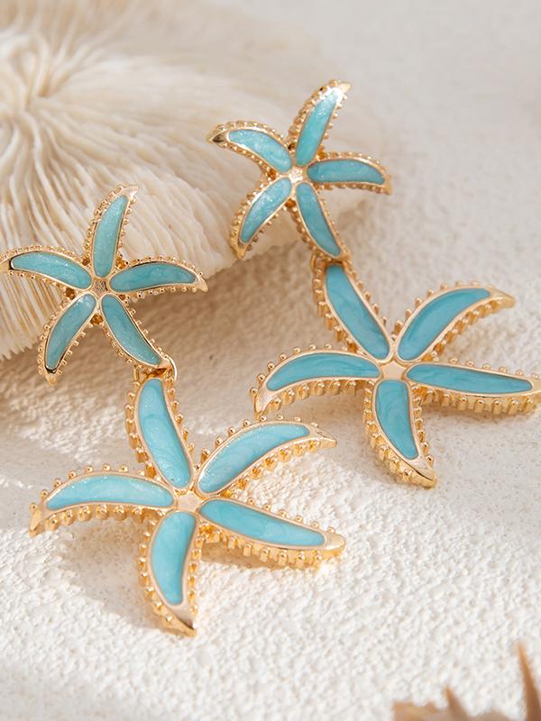 Geometric Drop Earrings Product Image