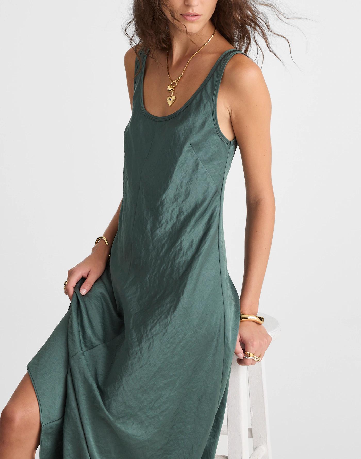 Scoopneck Tank Maxi Dress Product Image