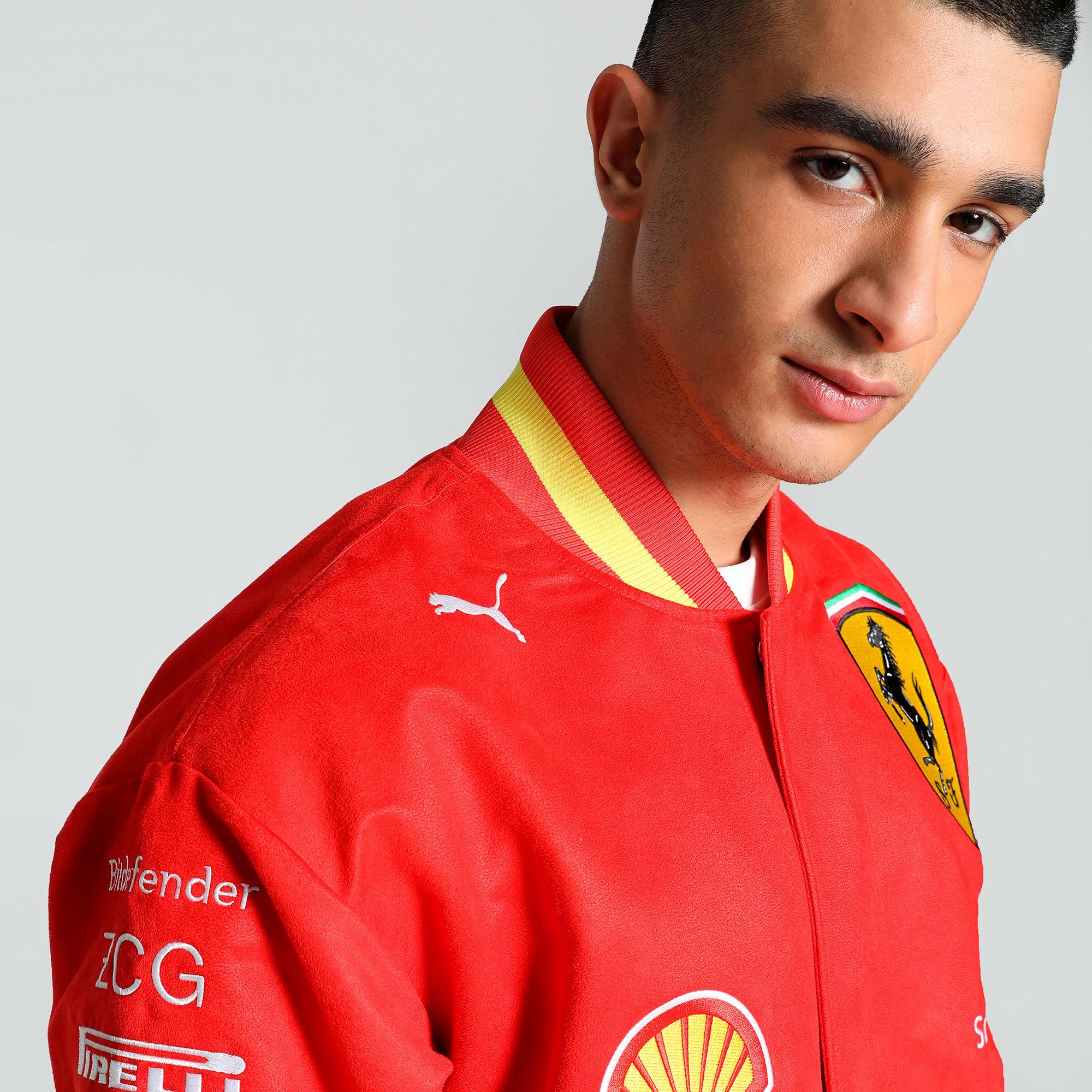Scuderia Ferrari Team Men's Varsity Jacket Product Image